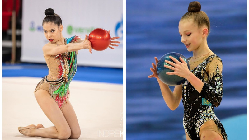 Эльжана Таниева и Милана Парфилова. © olympic.kz/